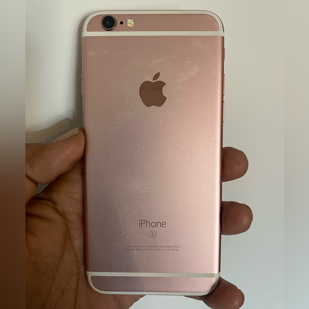 Apple iPhone 6s Carrier Verizon 64GB White and Gold Accents Conditions Working - Picture 4 of 7